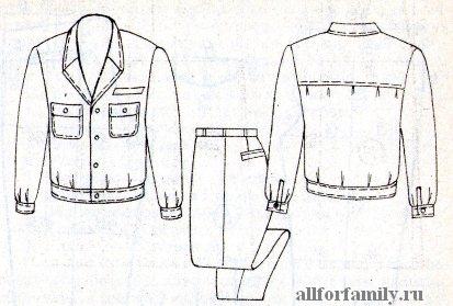 Як зшити своїми руками неформальний чоловічий костюм (куртку і штани), типова форма, ідеї для