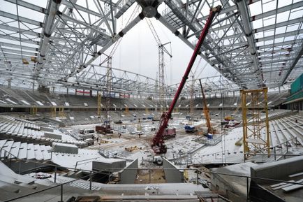 Як будують стадіон «спартак» (фото)