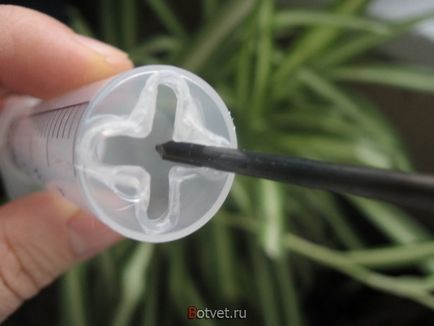 Cum se fac seringi pentru mase plastice cu mâinile tale