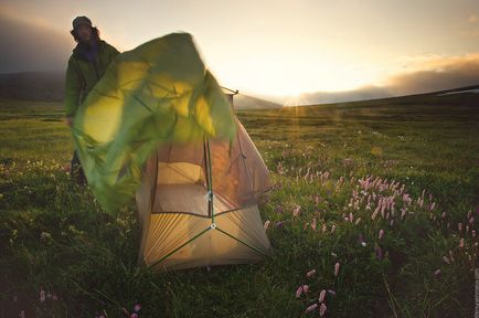 Cum să alegi un cort turistic, fotografii și călătorii în Chukotka