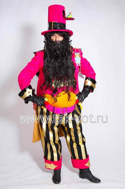 Karabas barabas costum pentru a face propriile mâini - costum de copii de Anul Nou cu mâinile lor http www