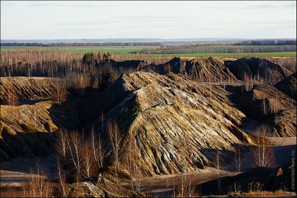 Cariera minei de cărbune Ushakovsky