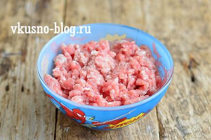 Zrazy burgonya darált hússal (lépésről lépésre recept fotók)