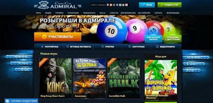 Casino admiral recenzii de jucători și experți, caracteristici joc și venituri