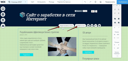 Constructorul wix și ghidul pentru crearea unui site Web