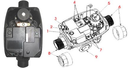 Regulatorul pompei aquamotor ar rs-15