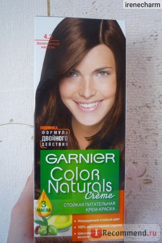 Vopsea pentru par garnier color naturals crema - 