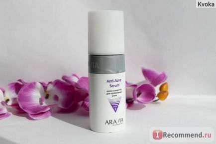 Крем-сироватка aravia для проблемної шкіри anti-acne serum - «❁❁❁ мій порятунок в період