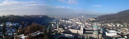 Cetatea Hohensalzburg este principala atracție a orașului Salzburg