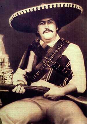 Büntető hatóságok tolvajok, Pablo Escobar