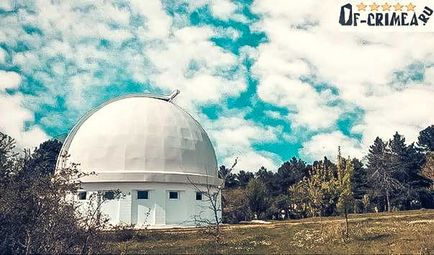 Observatorul astrofizic Crimean al rănilor - descriere și fotografie