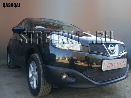 Купити захист радіатора для nissan qashqai (i рестайлінг) 2011-2014г