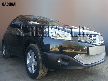 Купити захист радіатора для nissan qashqai (i рестайлінг) 2011-2014г