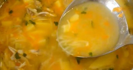 Csirke tészta leves receptek lépésről lépésre fotókkal