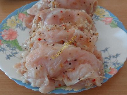 Csirke filé dinnye (ételek csirke) Csirke filé dinnye