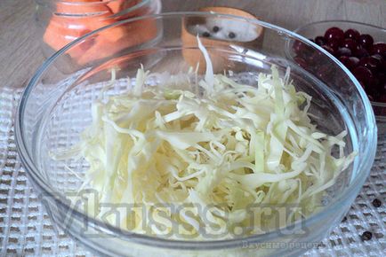 Sauerkraut cu merișor rețetă delicioasă cu fotografie