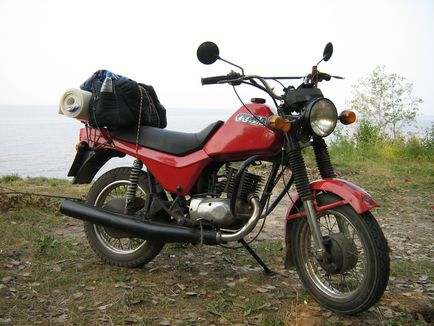 Experiența personală a bufniței 1998 - motocicletă mea 175 1