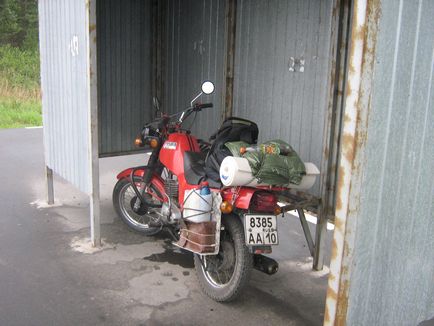 Experiența personală a bufniței 1998 - motocicletă mea 175 1