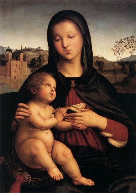 Madonna și copilul, Leonardo da Vinci