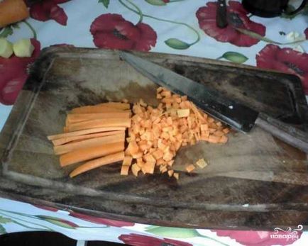 Макарони з морквою і цибулею - покроковий рецепт з фото на