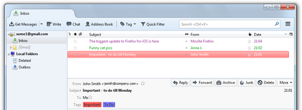Мітки повідомлень - гуртуйте вашу електронну пошту в thunderbird, juhend, mozilla kasutajatugi
