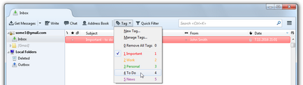 Мітки повідомлень - гуртуйте вашу електронну пошту в thunderbird, juhend, mozilla kasutajatugi