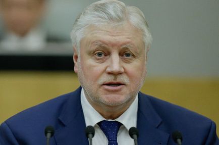 Mironov a propus interzicerea produselor, a produselor cosmetice și a alcoolului din Statele Unite și • portalul UE care compromite materialele