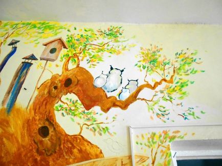 Mk pictura de perete în camera copiilor