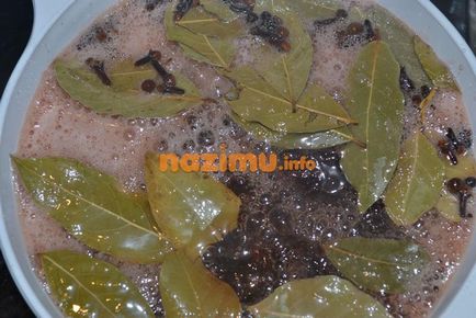 Ecetes szilva - recept fotókkal a téli (fotó) Ecetes szilva - recept fotókkal a téli