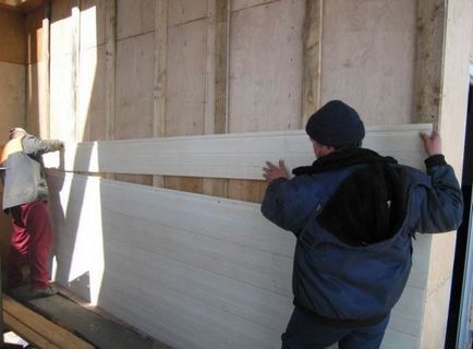 Instalarea de siding cu propriile mâini cum să montați siding într-o casă de lemn, instrucțiuni