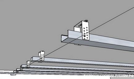 Montați plafonul cu două niveluri corect și rapid 1