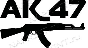 Autocolante ak-47