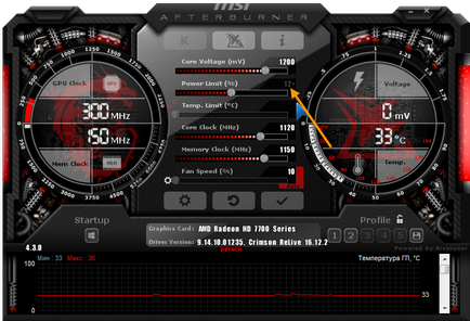 Konfigurálása MSI utánégető (utánégető) Konfigurálása MSI Afterburner