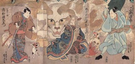 Vârcolac neco-japonez, zei vechi și eroi