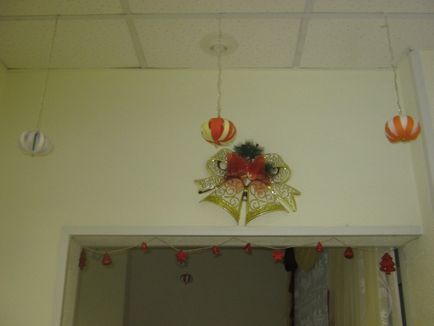 Decorarea de Anul Nou a grădinii