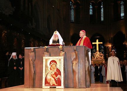 Üzenet a Bishop Diomede pátriárkáig Alexy II minden hívő gyermekei az orosz ortodox egyház