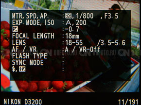 Огляд nikon d3200 - режим перегляду і ефекти обробки знімків, «риб'яче око», управління