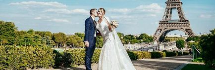 Офіційна і символічна весілля в Парижі