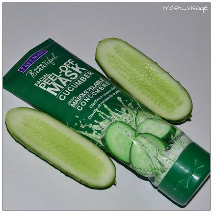 Огіркова маска-плівка freeman peel-off mask cucumbermashvisage, mashvisage