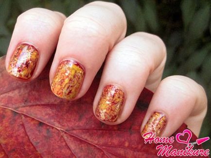 Осінній манікюр, модний дизайн нігтів на осінь 2014 фото кращих ідей