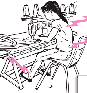 Основні правила роботи за швейною машинкою