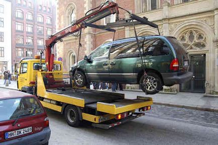 Особливості евакуації автомобіля з АКПП 1