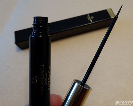 Feedback despre liquid eyeliner oriflame giordani gold in shade Nr. 32250 (negru)