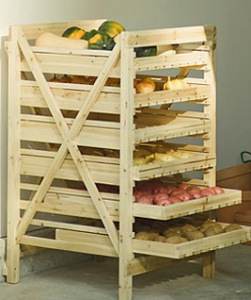 Зеленчукова магазин на балкона с ръцете си, както и материали за изпълнение на работата техника