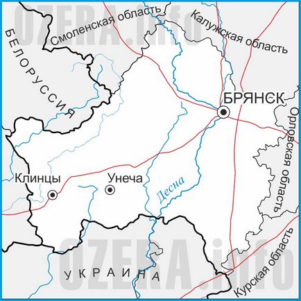 Озера брянської області рибалка, полювання, відпочинок