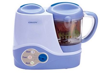 Steamer blender blender de la oursson, bololo, beaba babycook solo și orion, recenzii