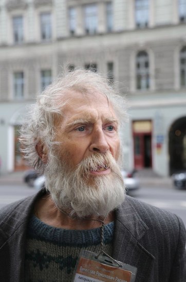 Petersburg vagabond Vyacheslav rainer a devenit un ghid la modă pentru plimbările autorului său pe Neva