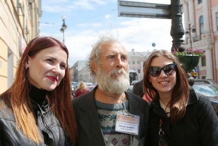 Petersburg vagabond Vyacheslav rainer a devenit un ghid la modă pentru plimbările autorului său pe Neva