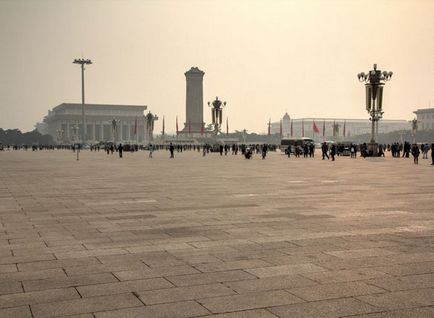 Tienanmen tér, Peking, Kína leírás, fényképek, amely a térképen, hogyan juthat