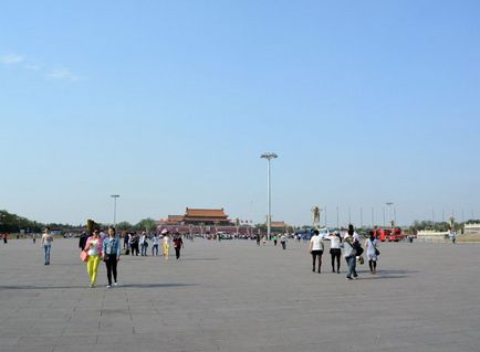 Tienanmen tér, Peking, Kína leírás, fényképek, amely a térképen, hogyan juthat